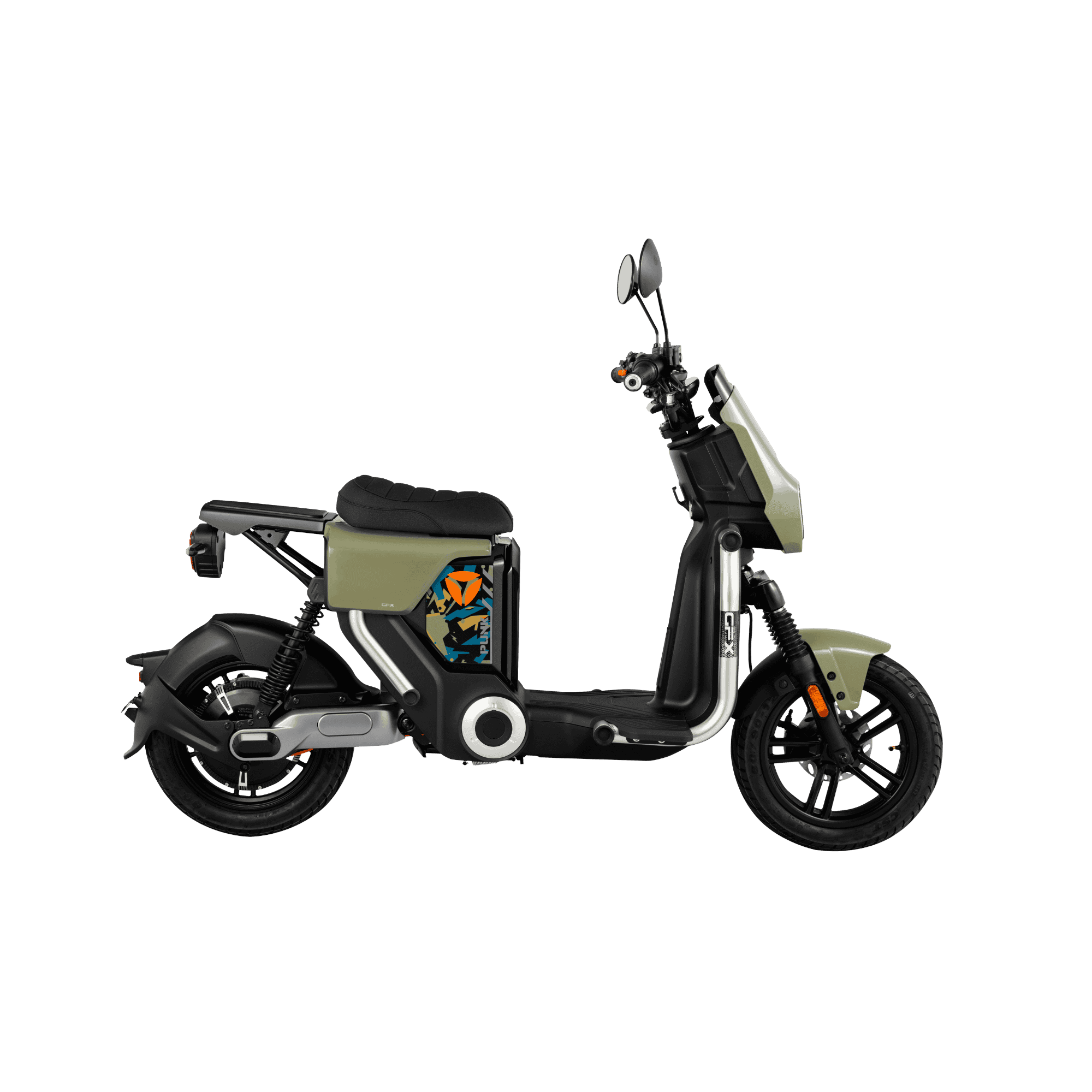 YADEA GFX elektromos robogó (48V 24Ah lítium, 45km/h, 1200W, 90N·m, 54kg)