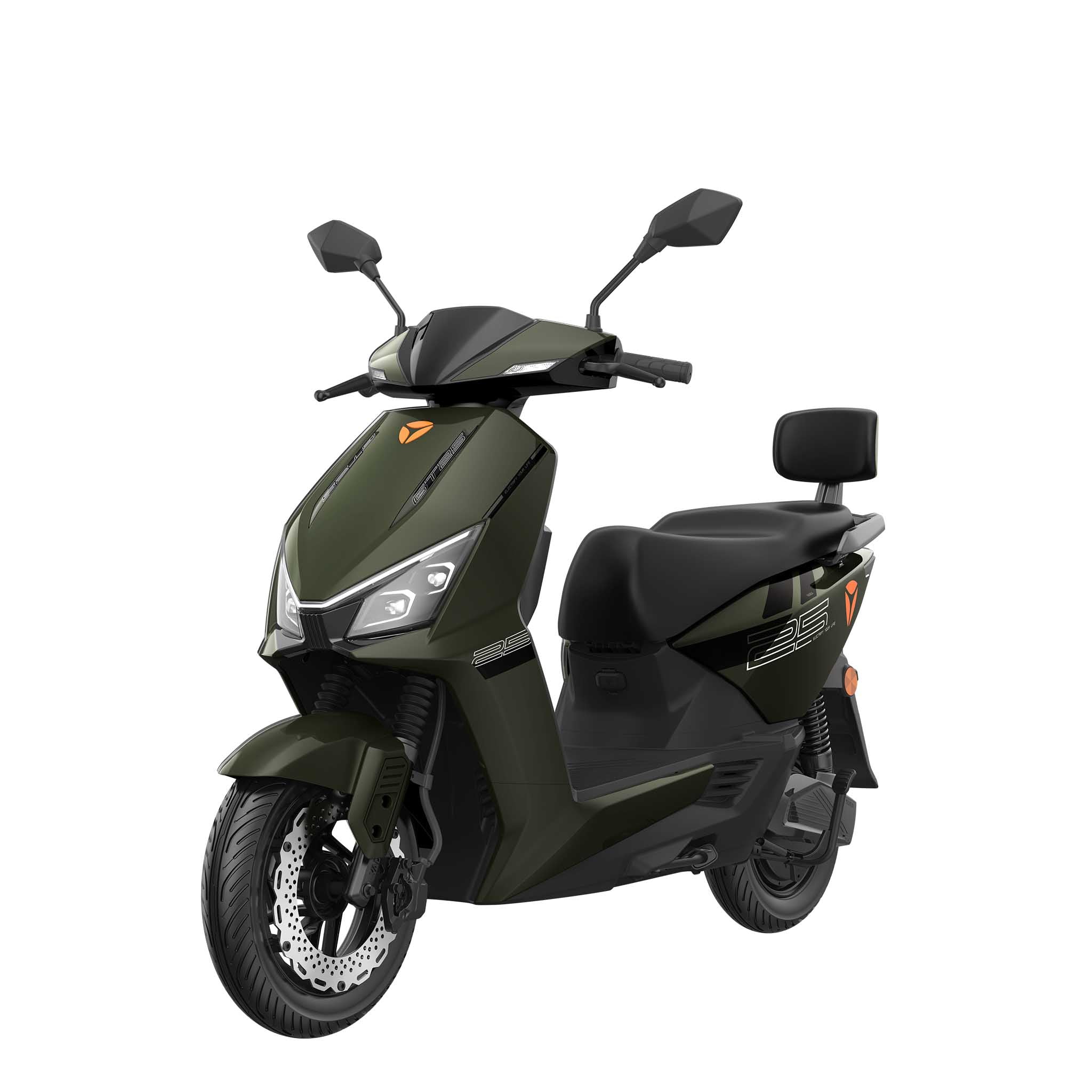 YADEA GT-25 elektromos robogó (72V 23Ah grafén, 45km/h, 2200W, 105N·m, 116kg)