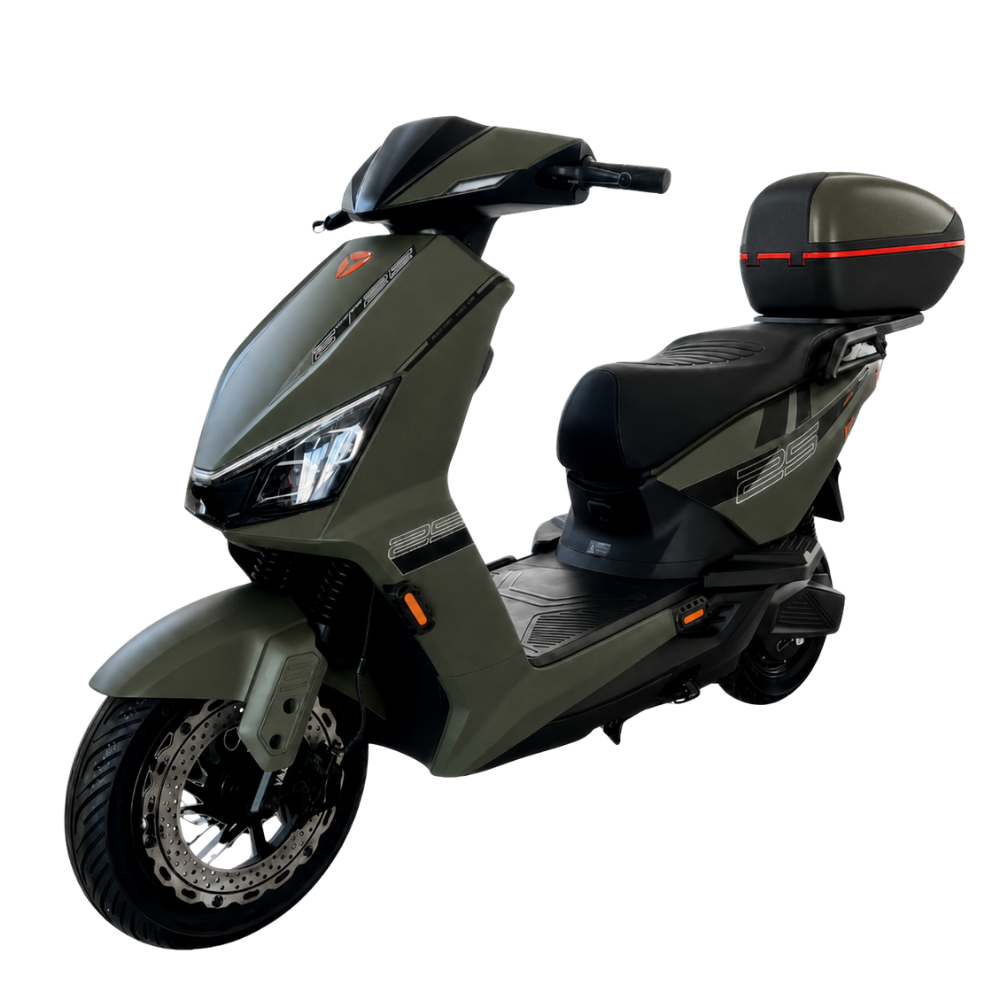 YADEA GT-25 elektromos robogó (72V 23Ah grafén, 45km/h, 2200W, 105N·m, 116kg)
